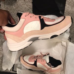 Chanel Sport Runner Sneaker Size 38.5